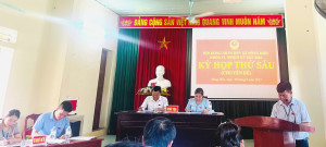 Kỳ họp thứ 6 (Kỳ họp chuyên đề) HĐND xã Đông Hiếu, khóa VI, nhiệm kỳ 2021-2026